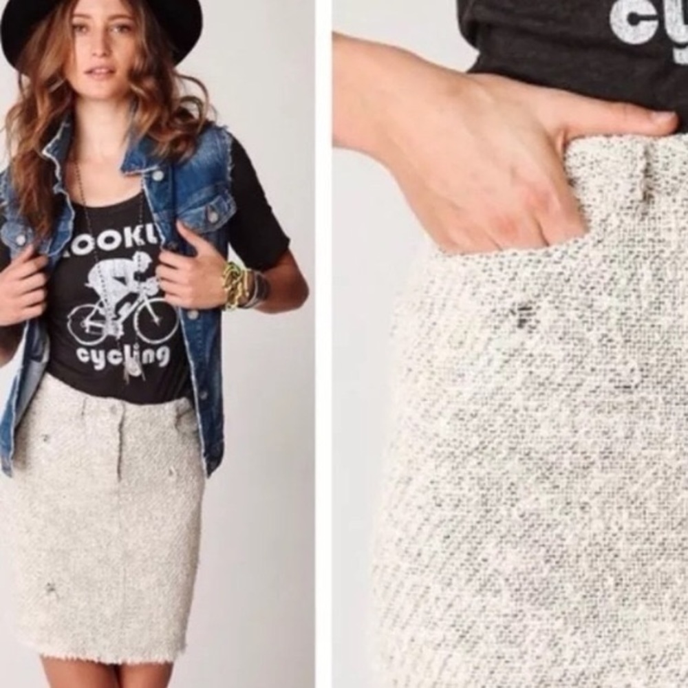 SOLD Iro Karson tweed skirt